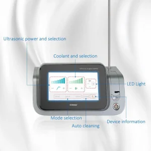 صفحه نمایش لمسی دستگاه پیزوسرجری COXO C-EXPLORER